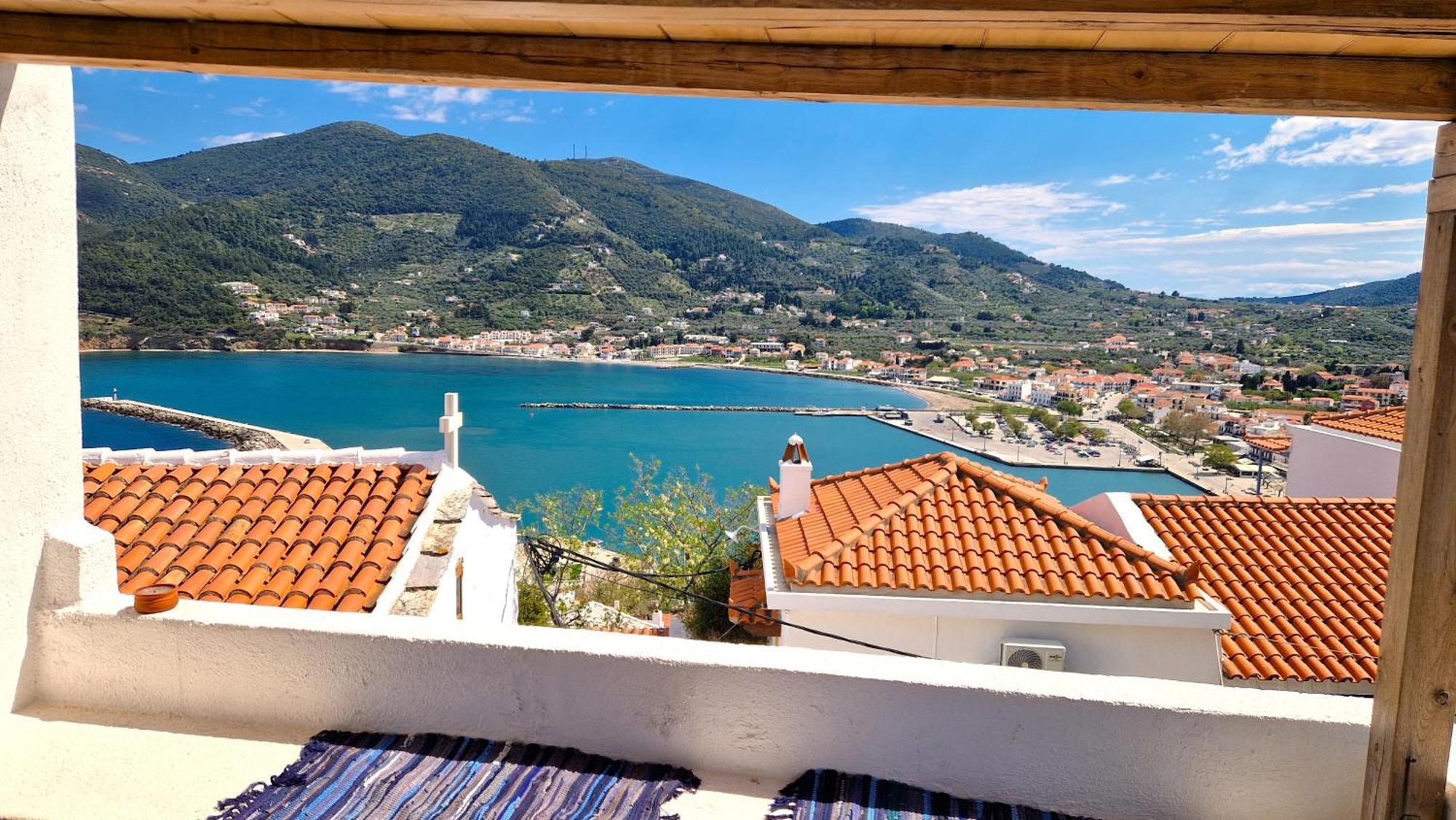 Вилла Peppermint Bay Скопелос Экстерьер фото